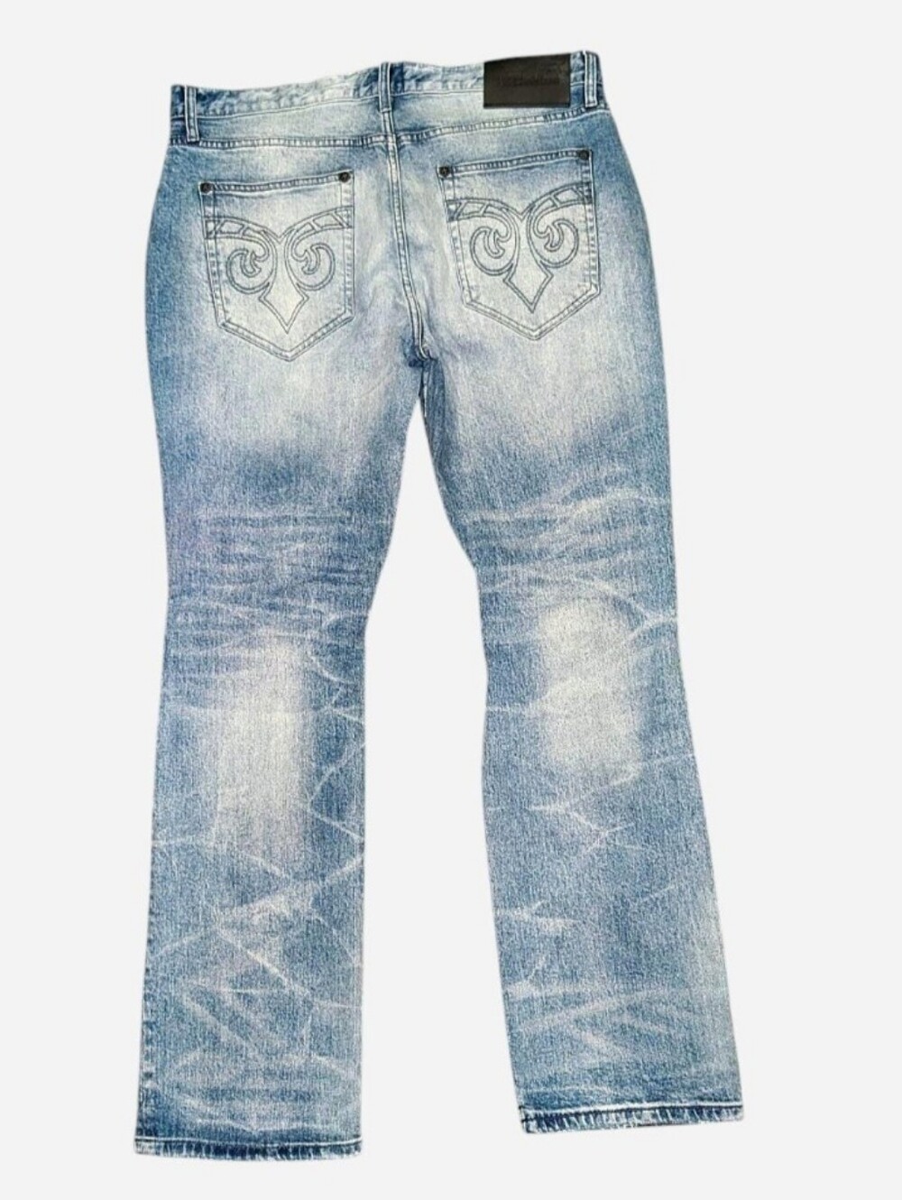Affliction Ace Cesar Slim Straight Jeans Men's 36x32 | Y2K Cyber Grunge